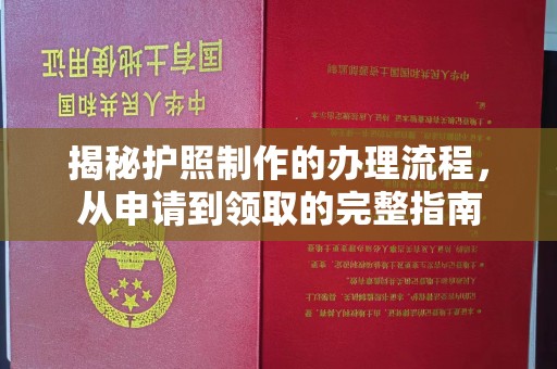 蒲县揭秘护照制作的办理流程，从申请到领取的完整指南